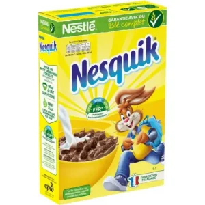 Céréales au chocolat 330g - NESQUIK – حبوب بالشوكولاتة 330غ - نسكويك
