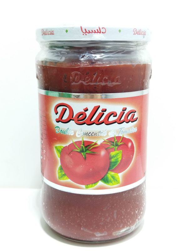 DOUBLE CONCENTRÉ DE TOMATE DÉLICIA 750G