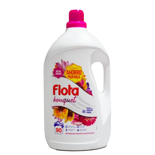 Flota detergente liquide Bouquet 90 lavados