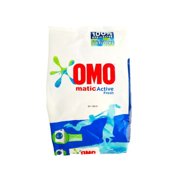 Lessive Poudre Omo matic active Fresh 750g
